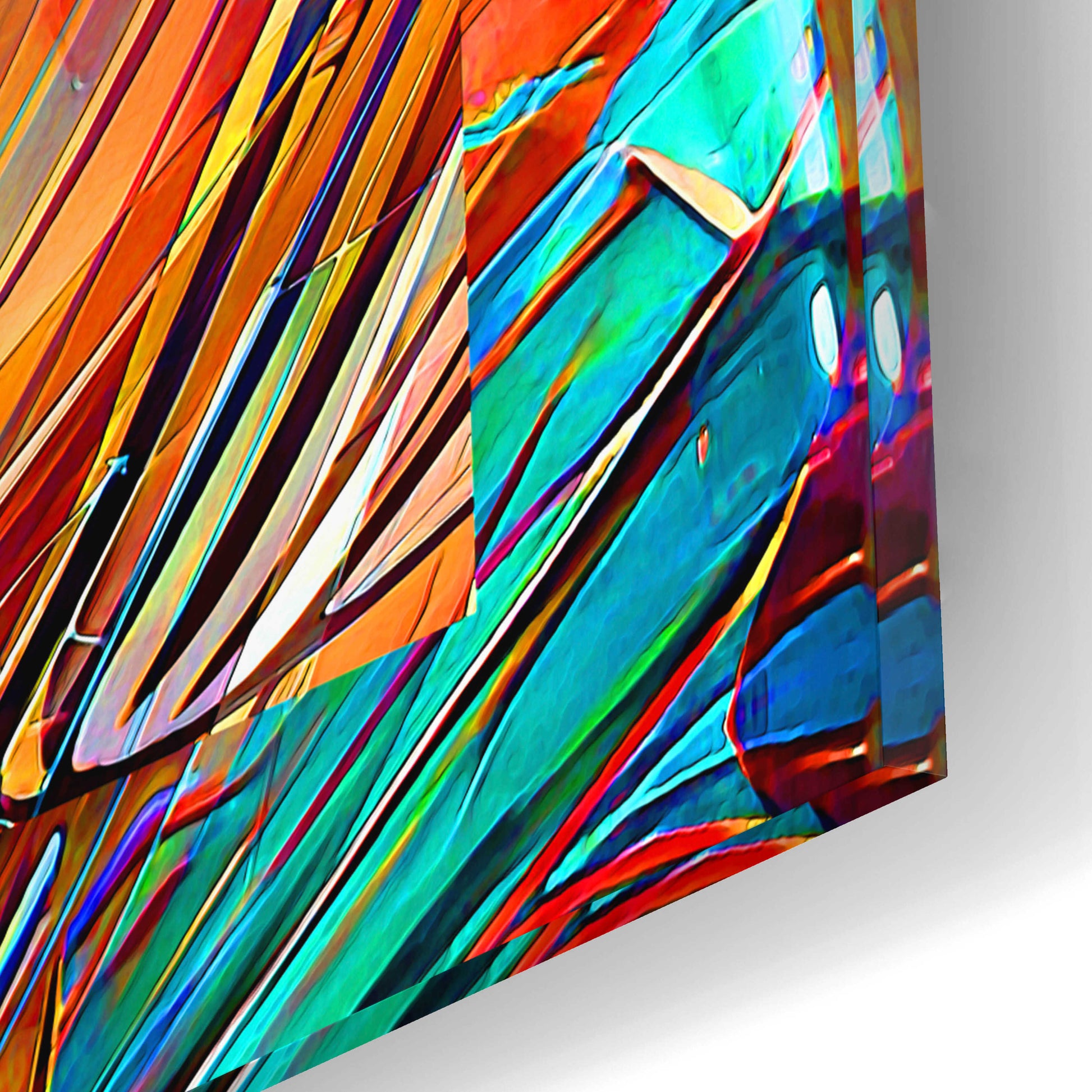 Epic Art 'Musical Glass and Musical Glass 3' by David Manlove, Acrylic Glass Wall Art,16x12