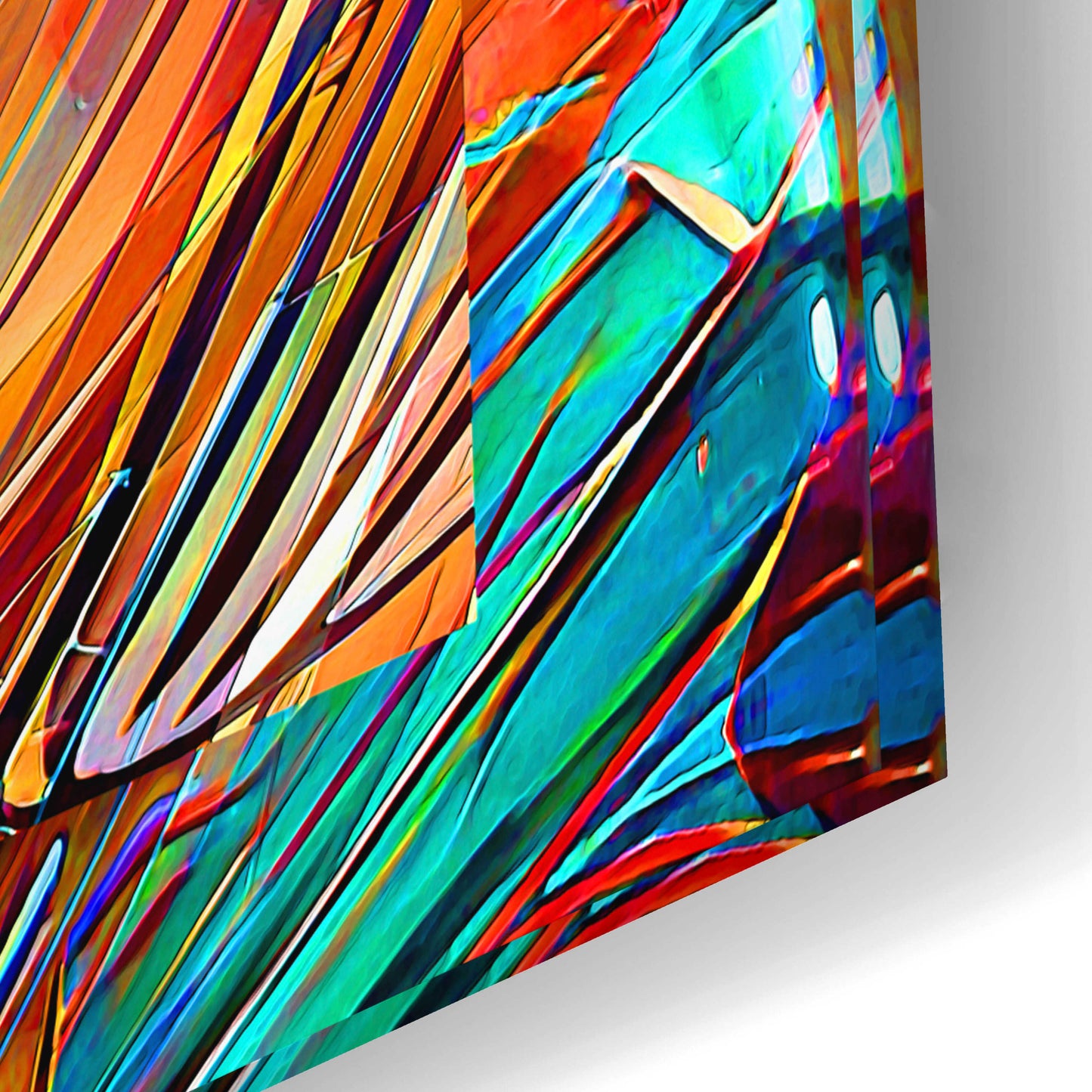 Epic Art 'Musical Glass and Musical Glass 3' by David Manlove, Acrylic Glass Wall Art,24x16