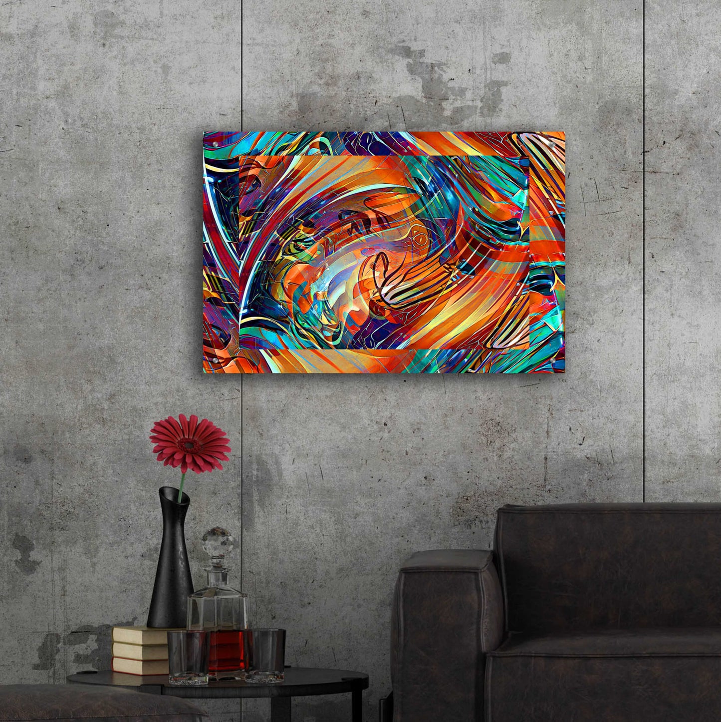 Epic Art 'Musical Glass and Musical Glass 3' by David Manlove, Acrylic Glass Wall Art,36x24