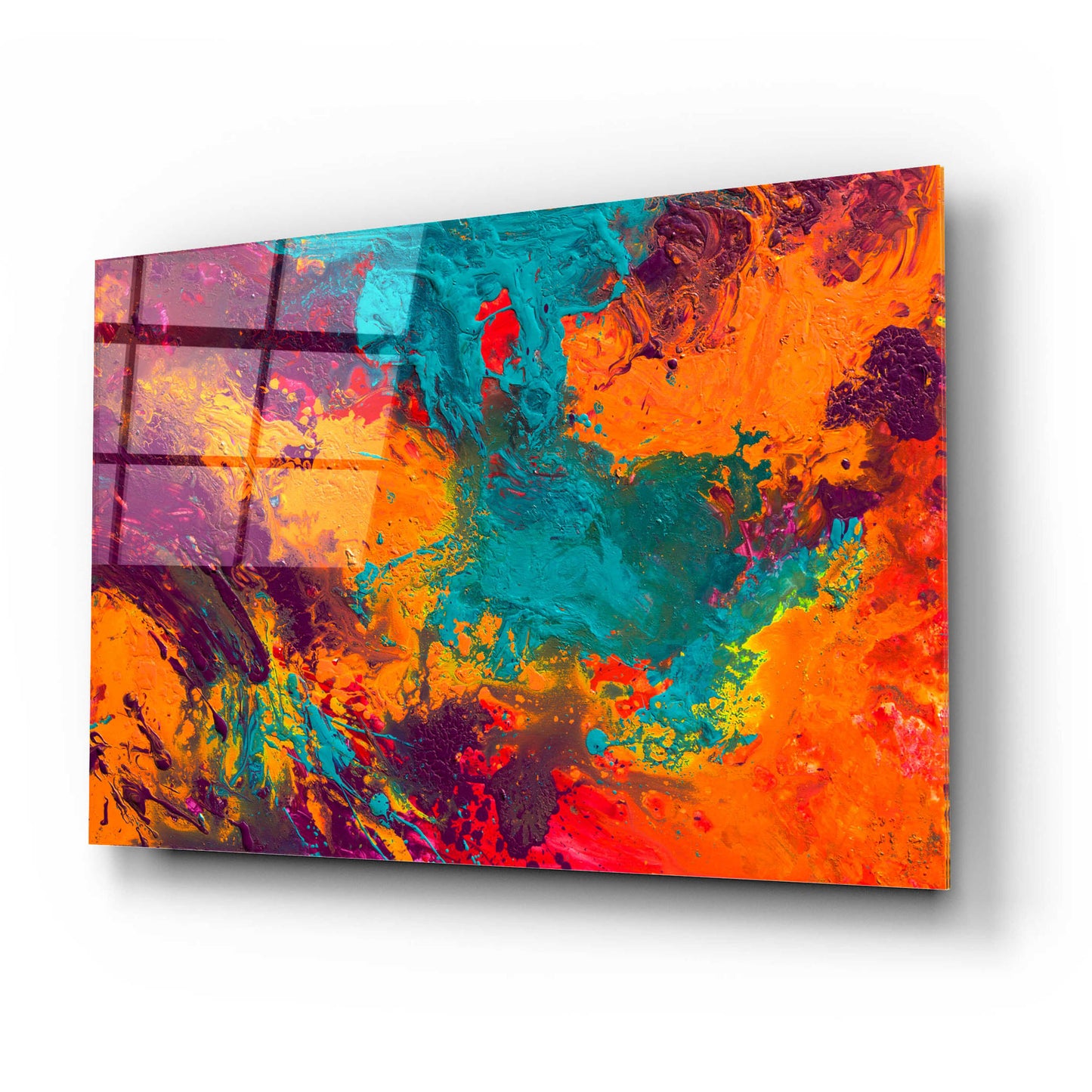 Epic Art 'Creation of America' by Jace D McTier, Acrylic Glass Wall Art,24x16