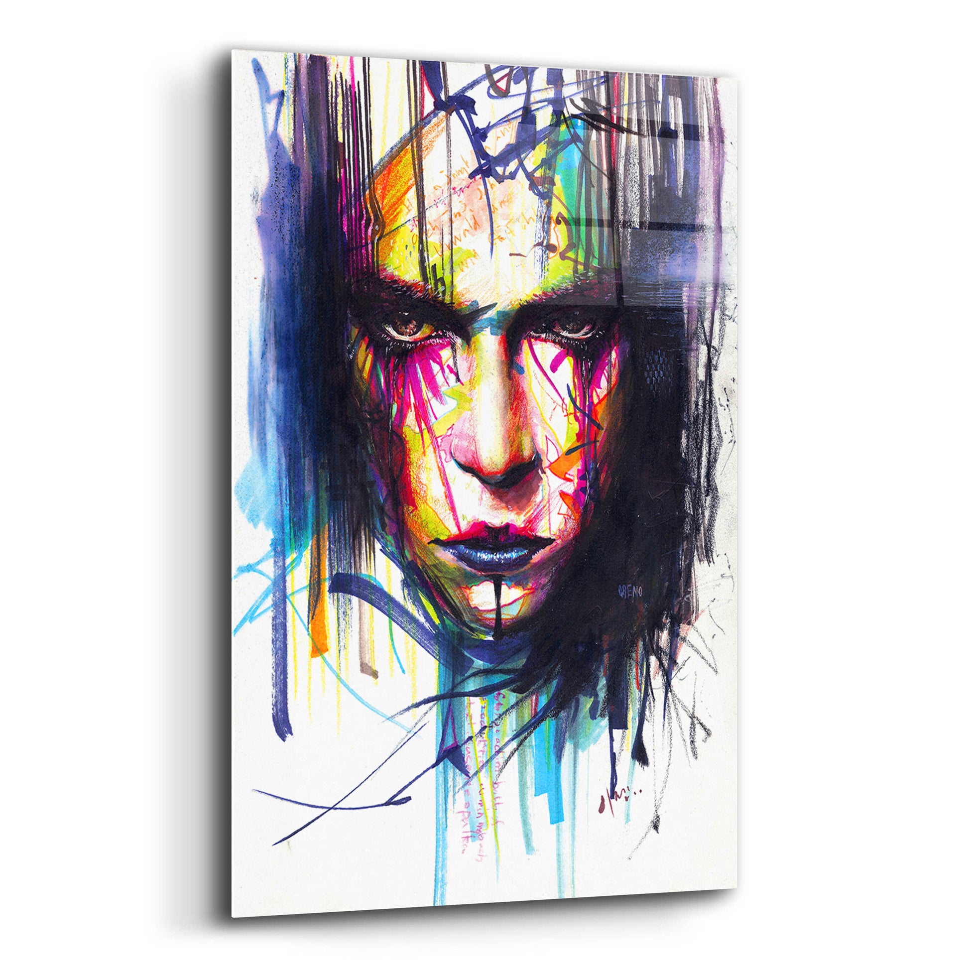 Epic Art 'Gaze 2' by MinJae, Acrylic Glass Wall Art,12x16