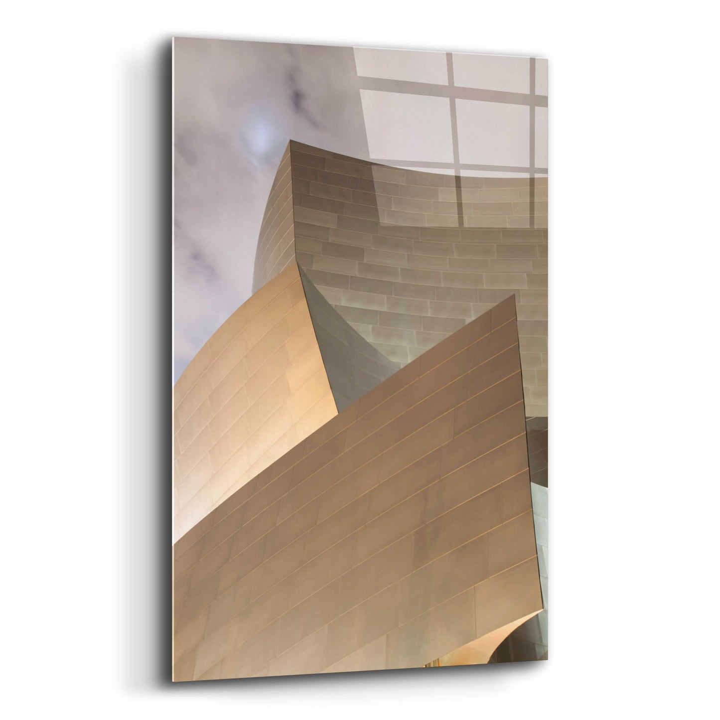 Epic Art 'Angles Disney Concert Hall' by Chris Moyer, Acrylic Glass Wall Art,12x16