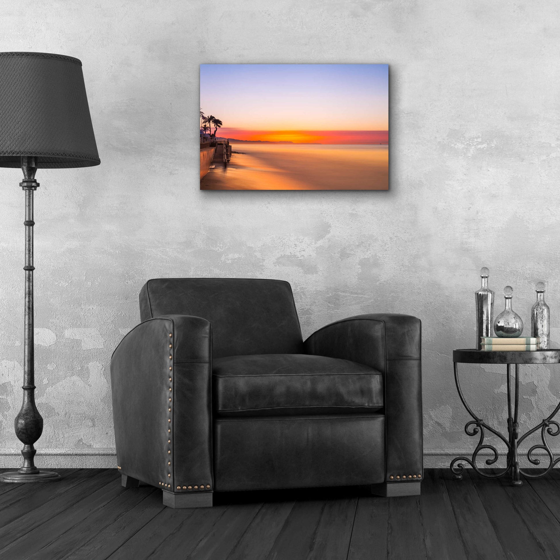 Epic Art 'Baltimore Sunrise' by Chris Moyer, Acrylic Glass Wall Art,24x16