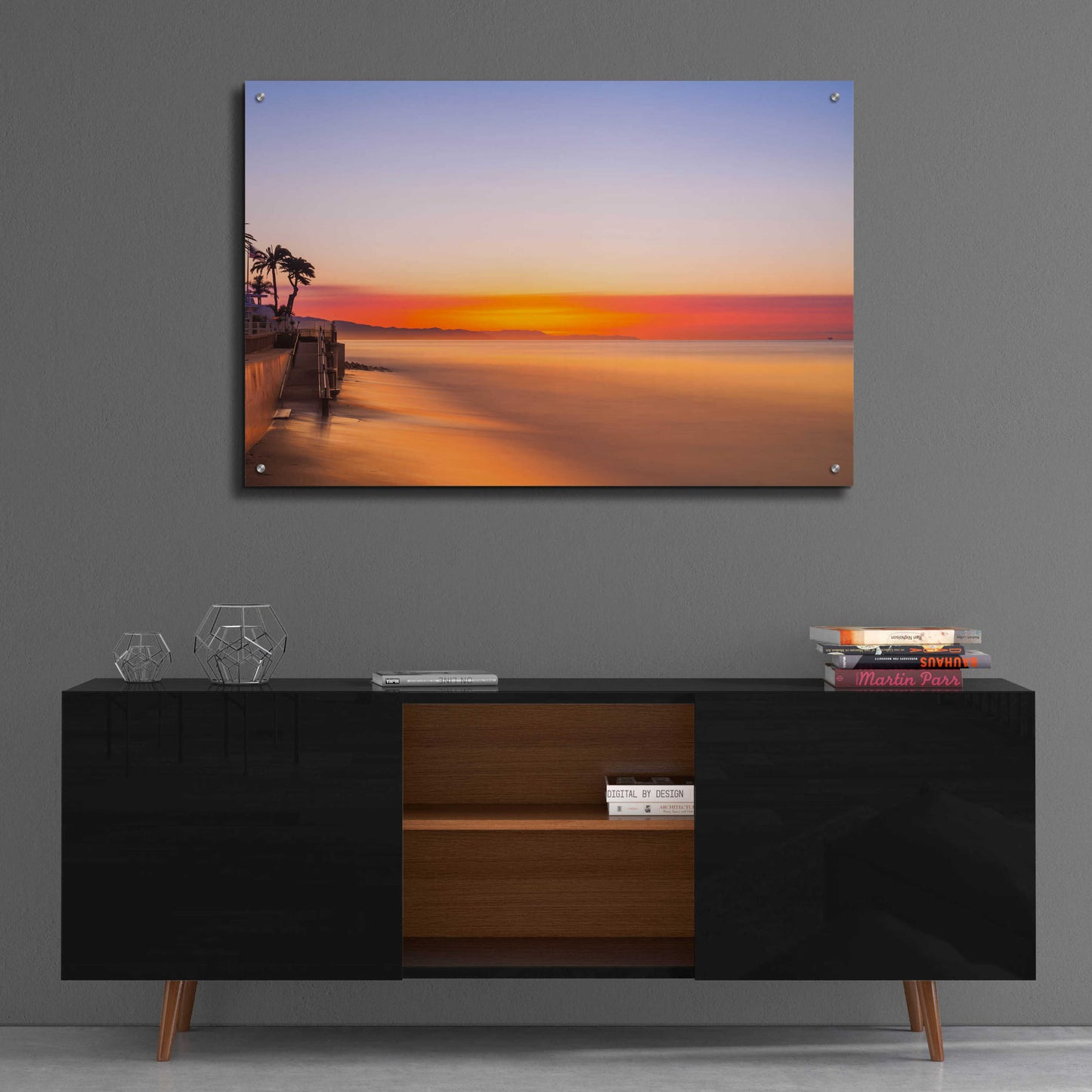 Epic Art 'Baltimore Sunrise' by Chris Moyer, Acrylic Glass Wall Art,36x24