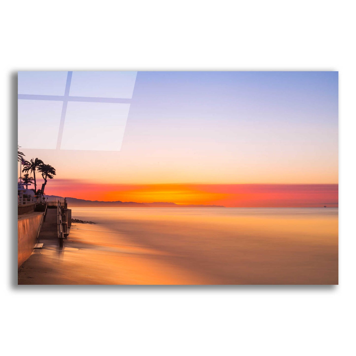 Epic Art 'Baltimore Sunrise' by Chris Moyer, Acrylic Glass Wall Art