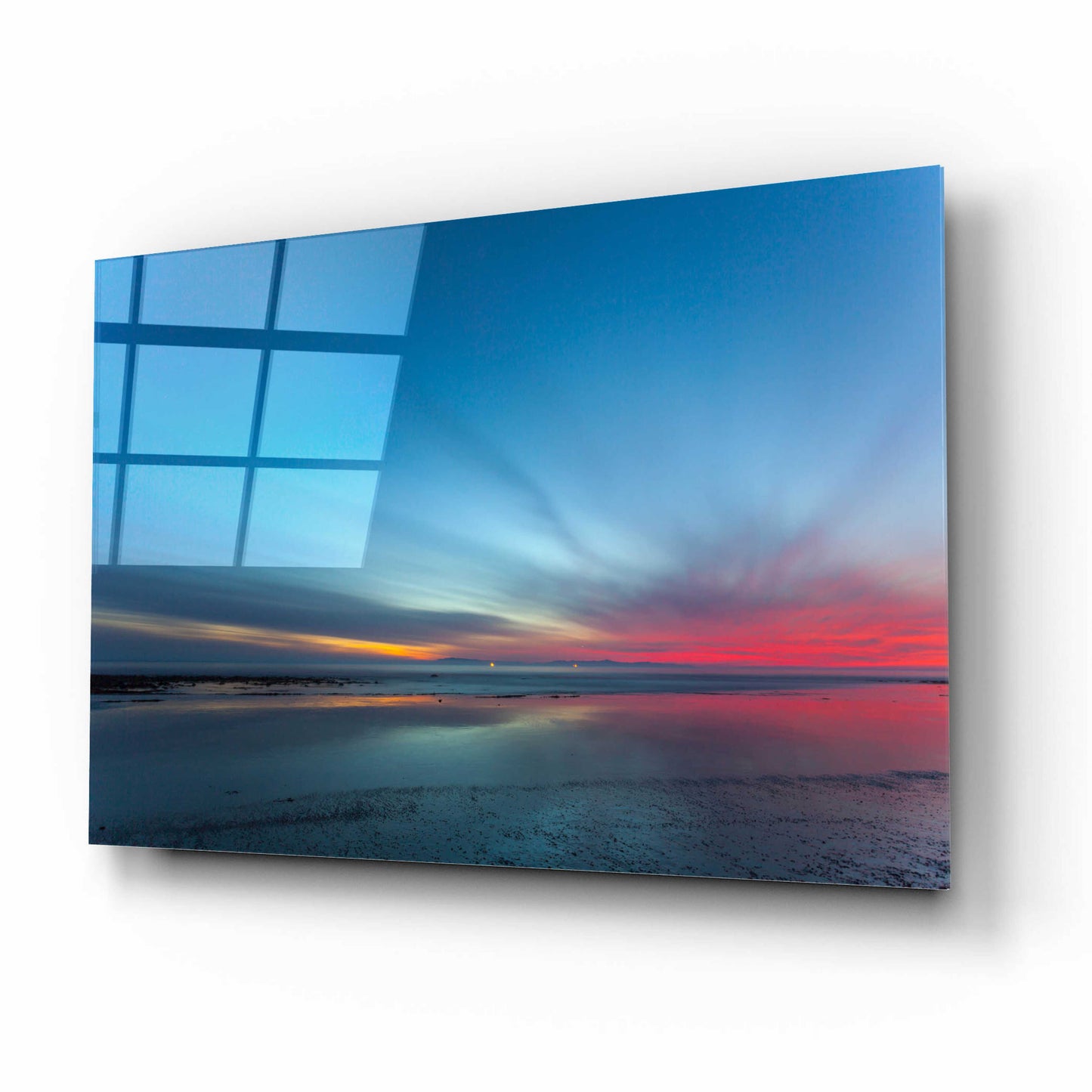 Epic Art 'Blue Hour' by Chris Moyer, Acrylic Glass Wall Art,16x12