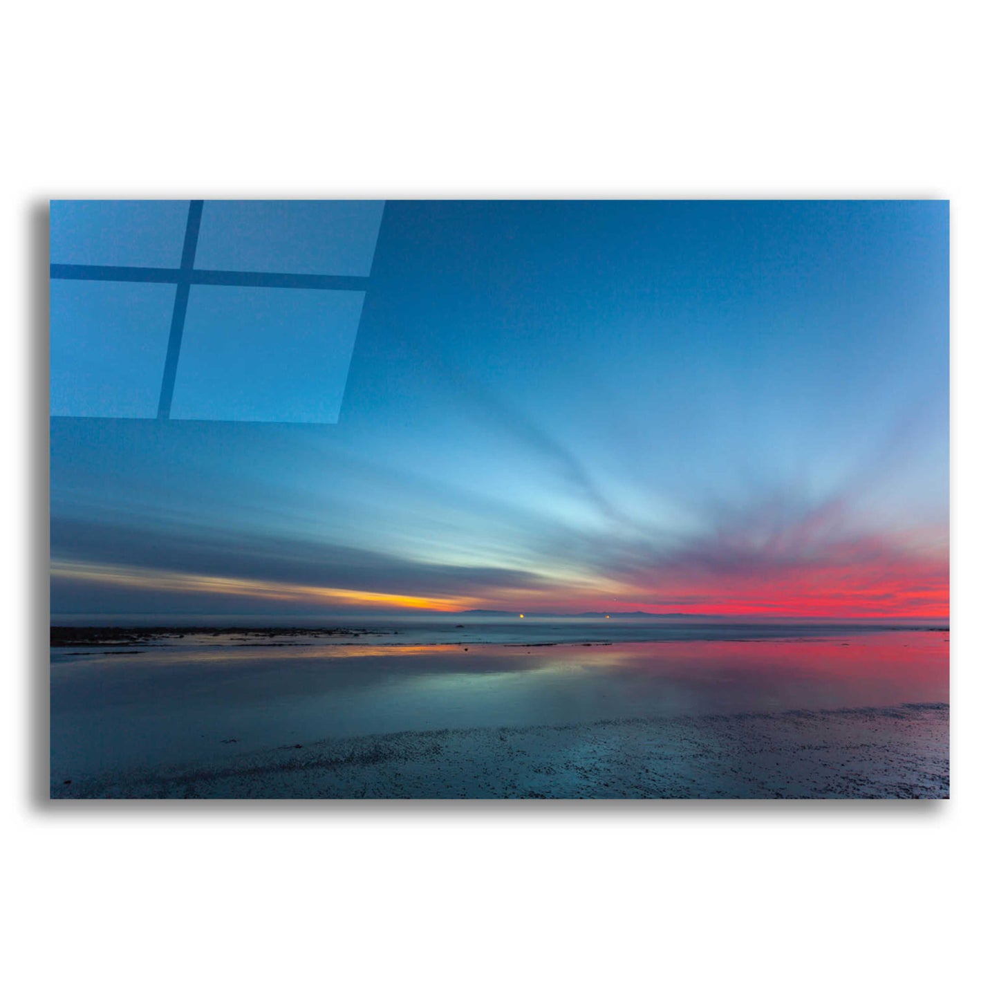 Epic Art 'Blue Hour' by Chris Moyer, Acrylic Glass Wall Art,16x12