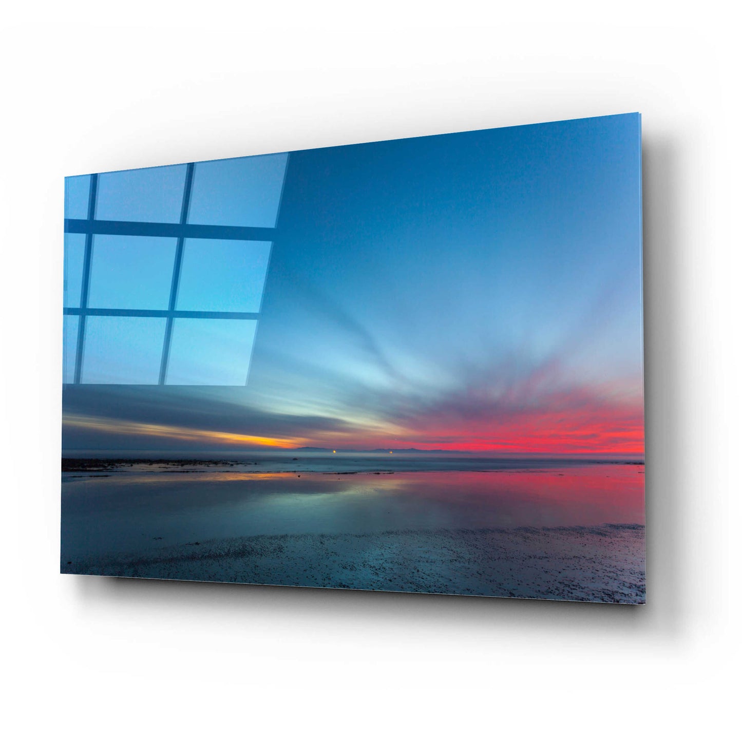 Epic Art 'Blue Hour' by Chris Moyer, Acrylic Glass Wall Art,24x16