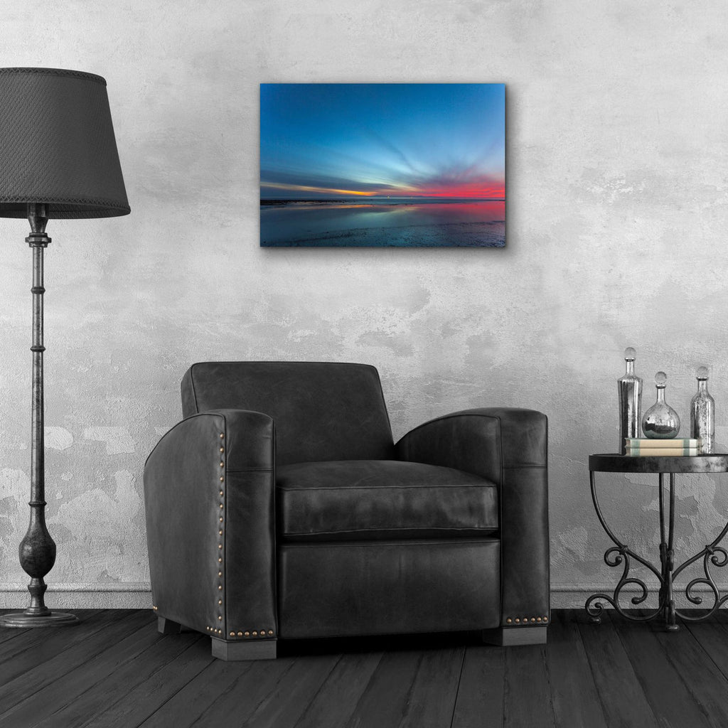 Blue Hour by Chris Moyer - 24x16 acrylic wall art in a room