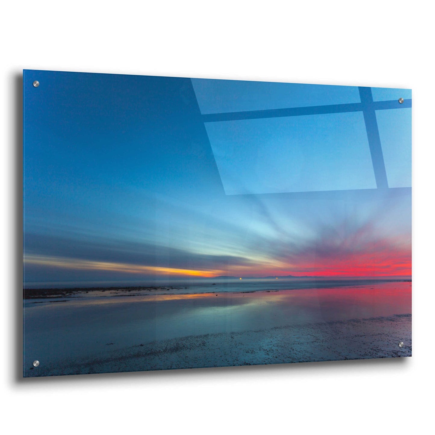 Epic Art 'Blue Hour' by Chris Moyer, Acrylic Glass Wall Art,36x24