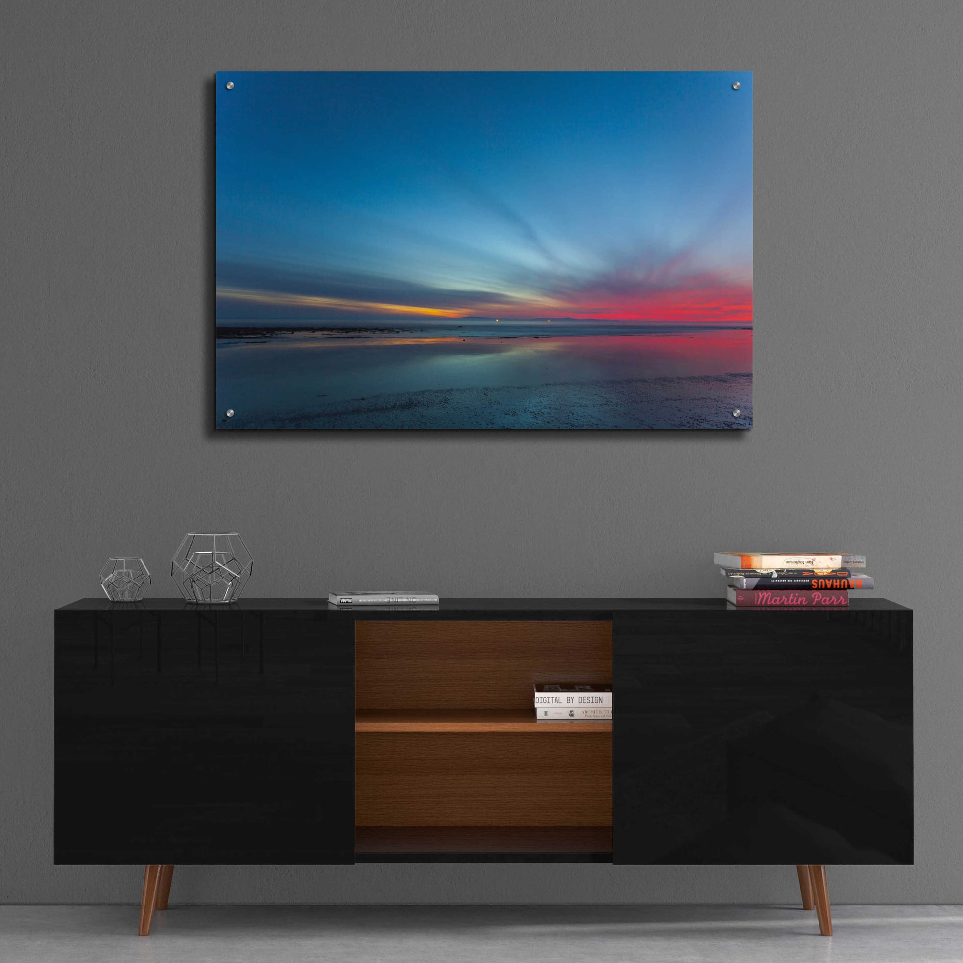 Epic Art 'Blue Hour' by Chris Moyer, Acrylic Glass Wall Art,36x24