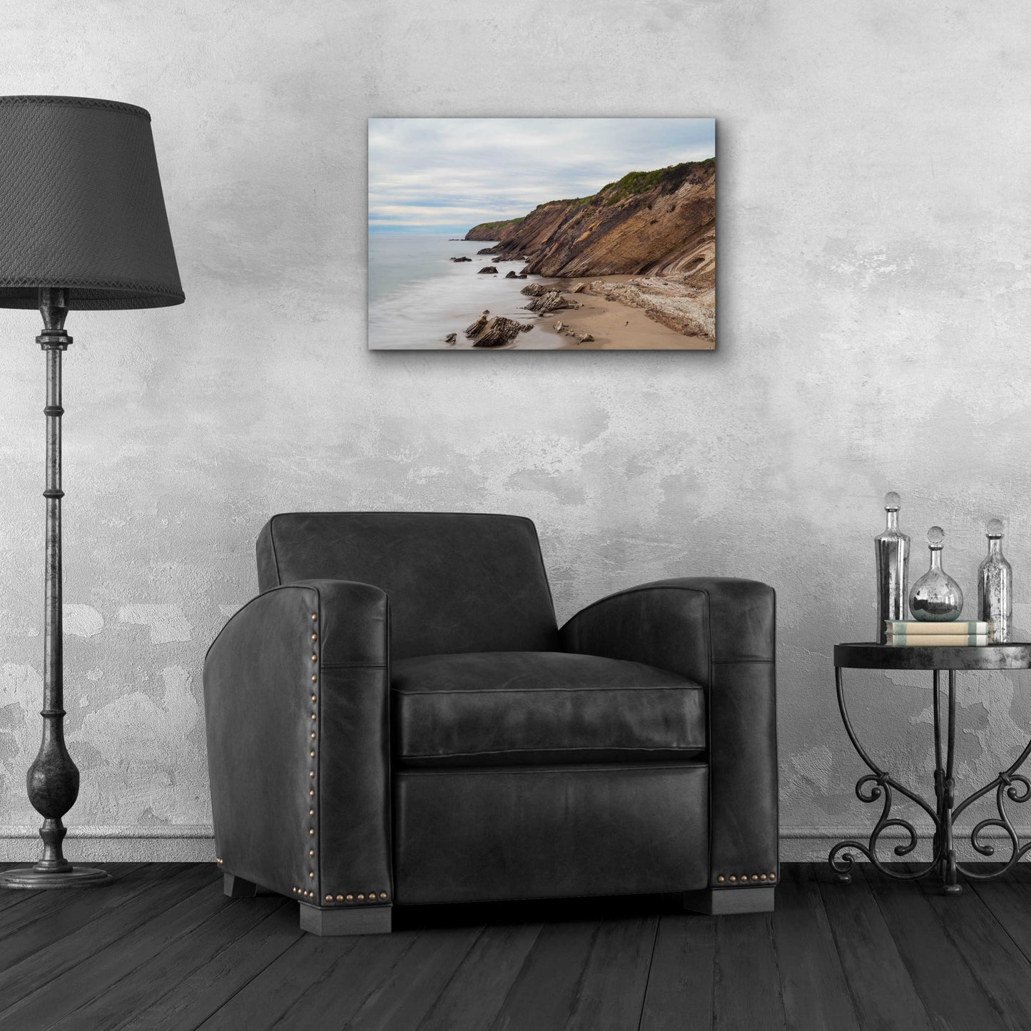 Epic Art 'Gaviota Shore' by Chris Moyer, Acrylic Glass Wall Art,24x16