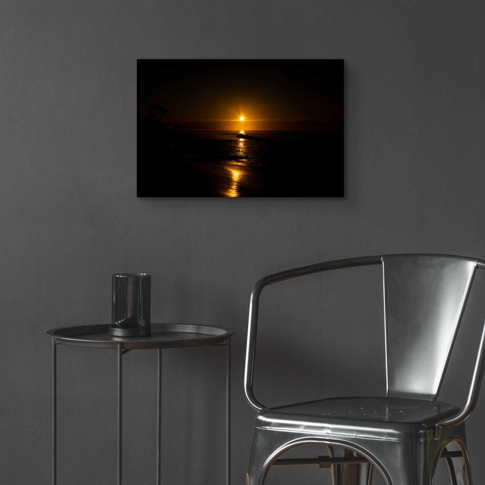 Epic Art 'Golden Sunrise' by Chris Moyer, Acrylic Glass Wall Art,24x16