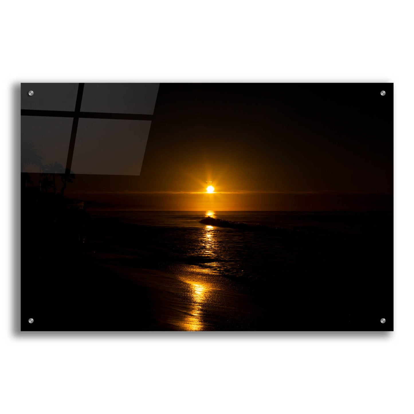 Epic Art 'Golden Sunrise' by Chris Moyer, Acrylic Glass Wall Art,36x24