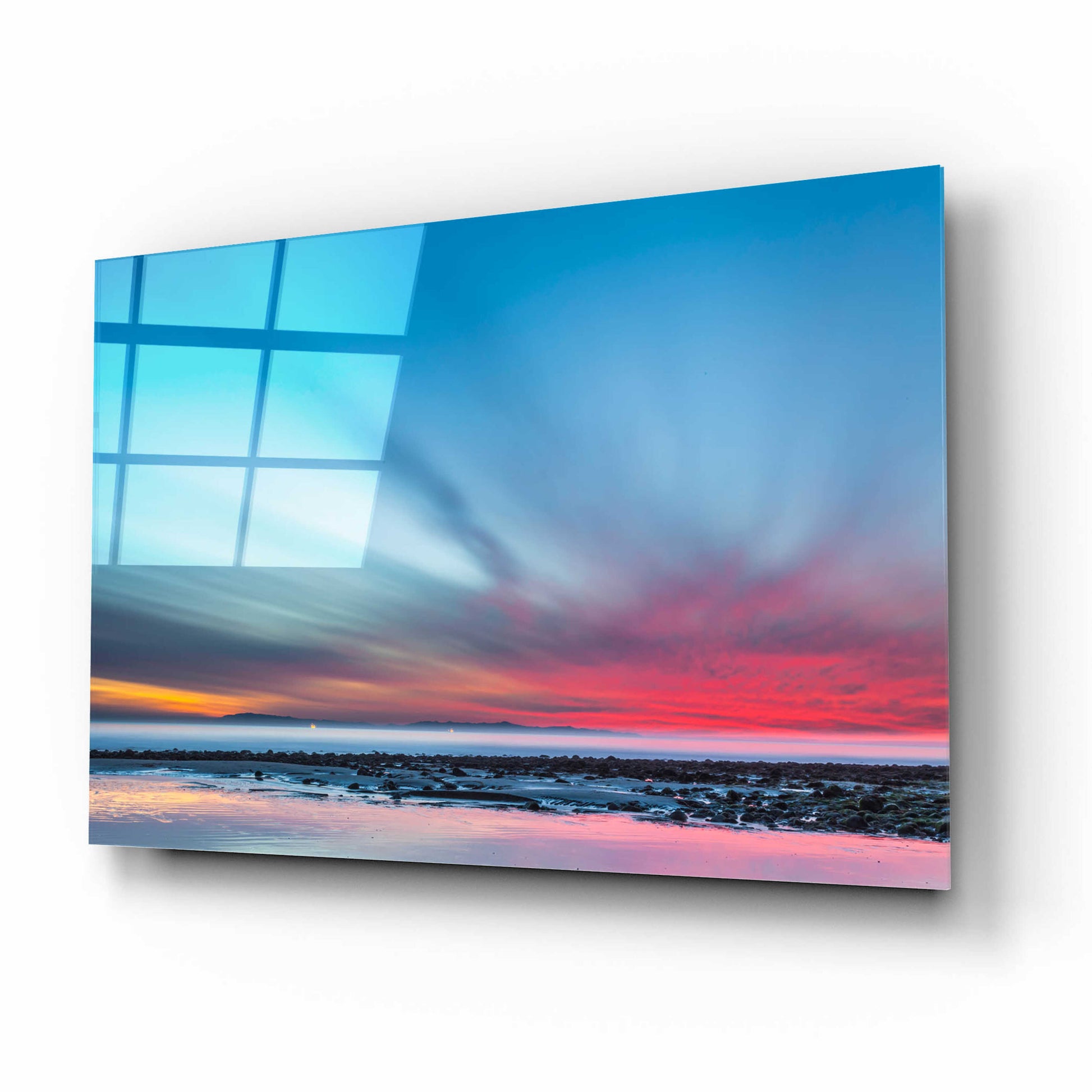 Epic Art 'Last Light' by Chris Moyer, Acrylic Glass Wall Art,16x12