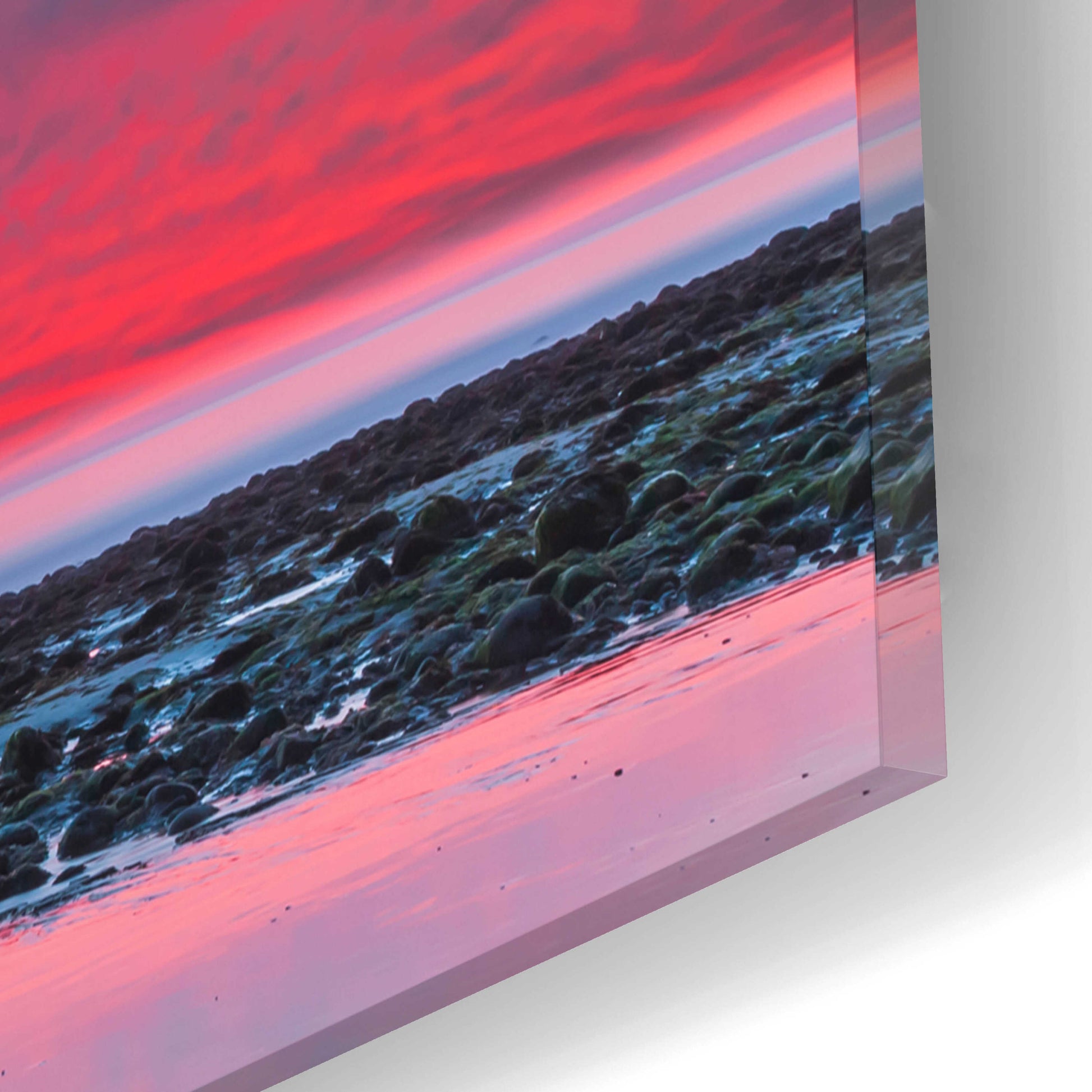 Epic Art 'Last Light' by Chris Moyer, Acrylic Glass Wall Art,16x12