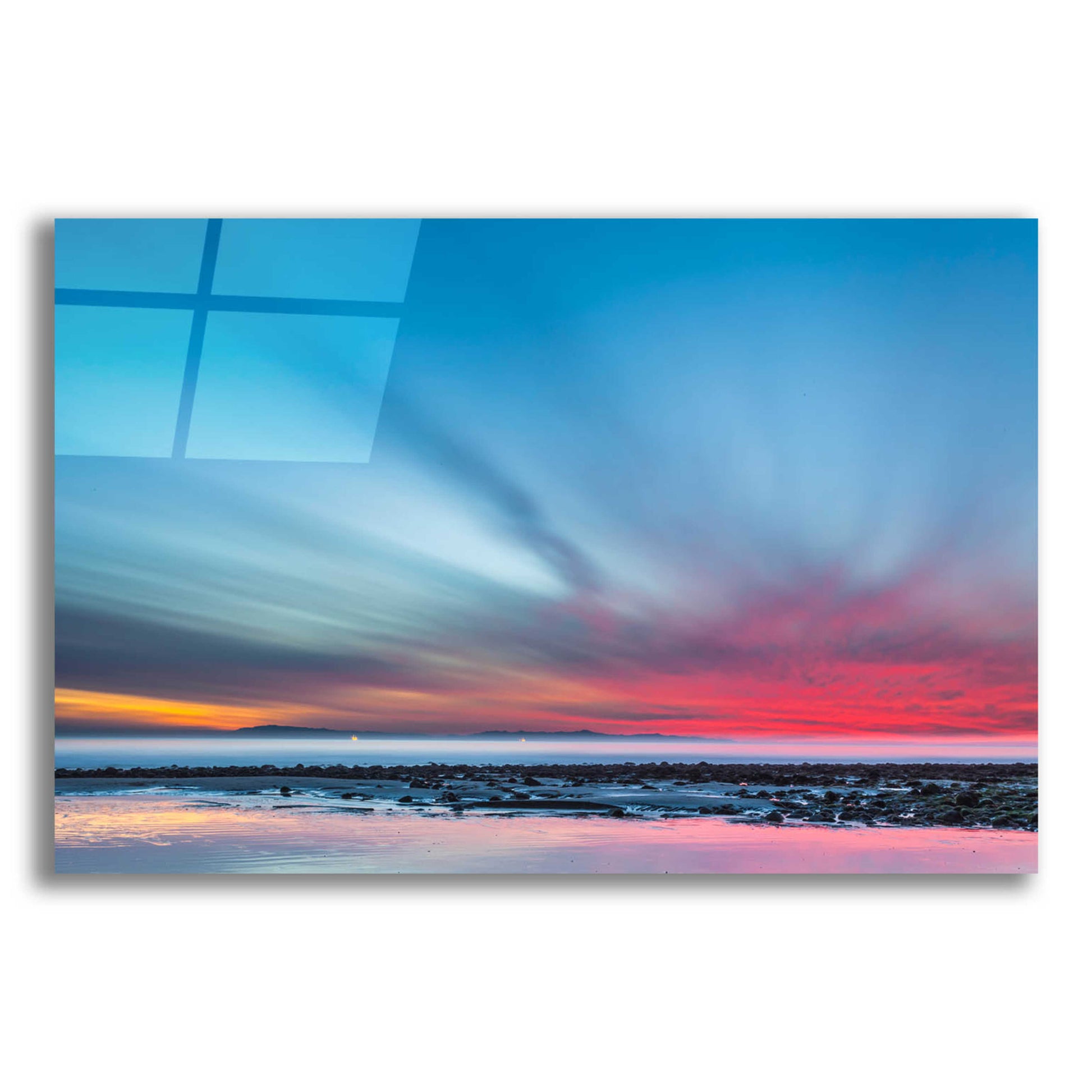 Epic Art 'Last Light' by Chris Moyer, Acrylic Glass Wall Art,16x12