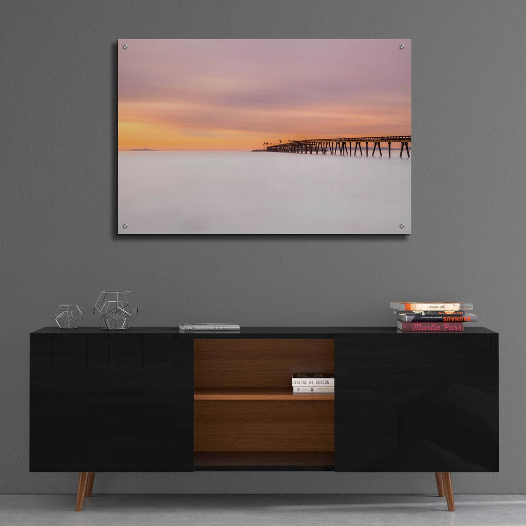 Milky Mussel Shoals by Chris Moyer - 36x24 acrylic wall art in a room