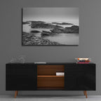 Montana de Oro Rocks by Chris Moyer - 36x24 acrylic wall art in a room