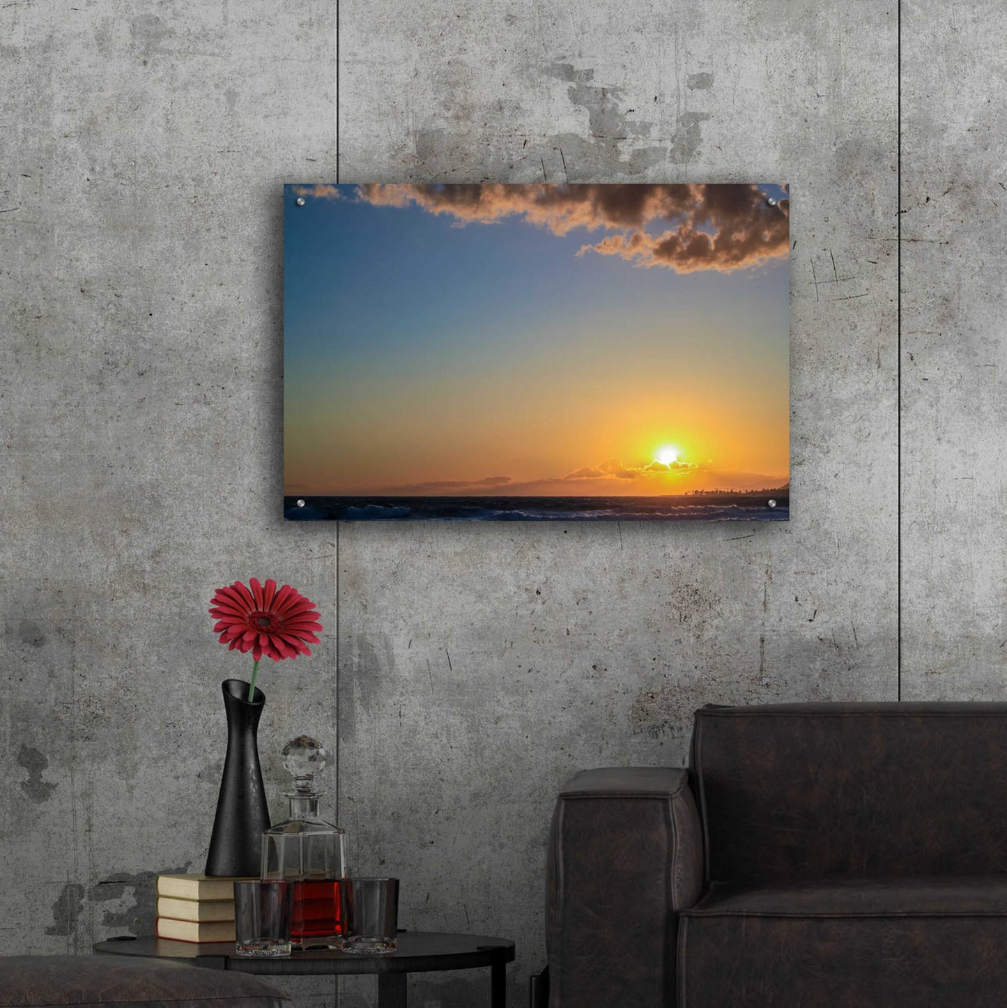 Epic Art 'My Heaven' by Chris Moyer, Acrylic Glass Wall Art,36x24