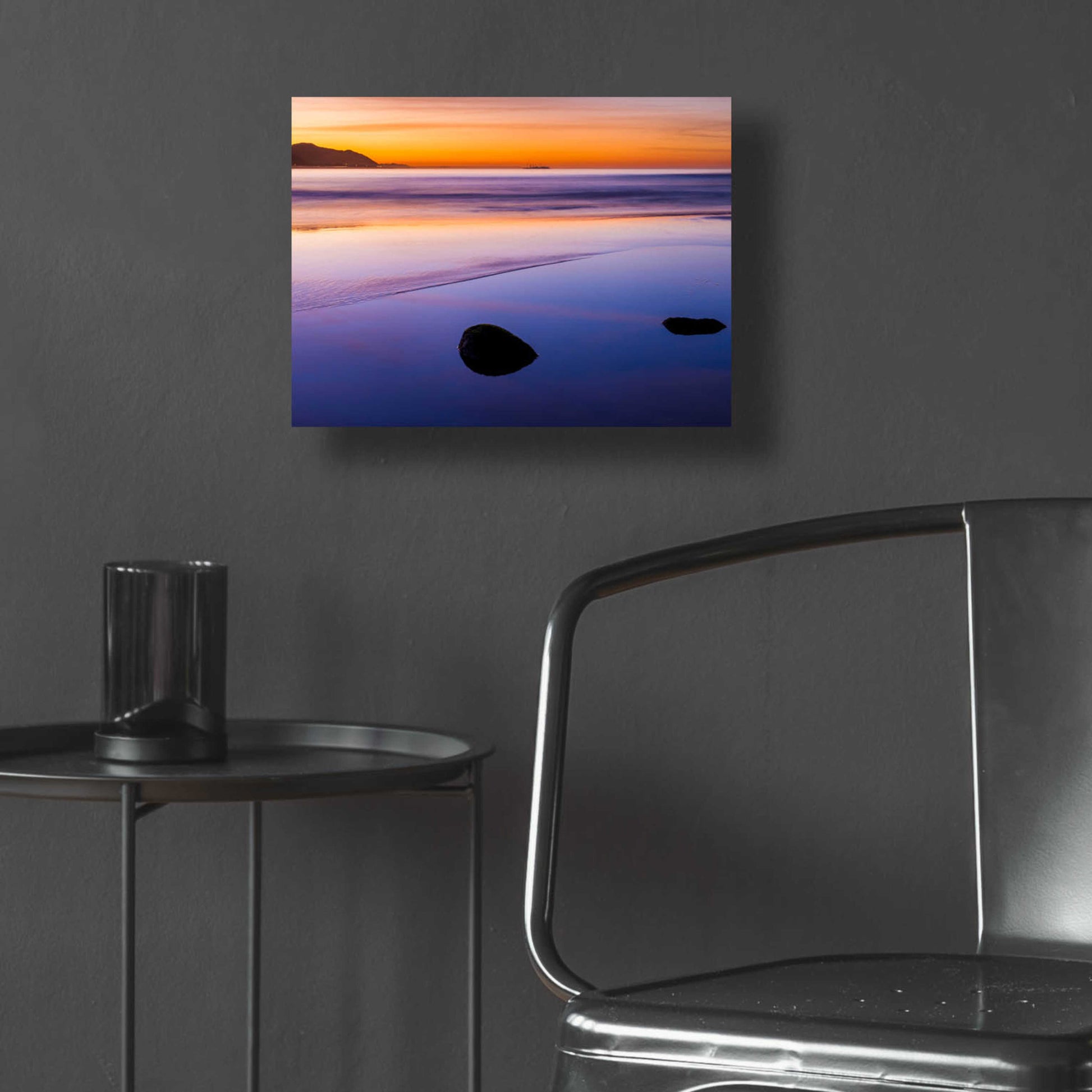 Epic Art 'Rincon Reflections' by Chris Moyer, Acrylic Glass Wall Art,16x12