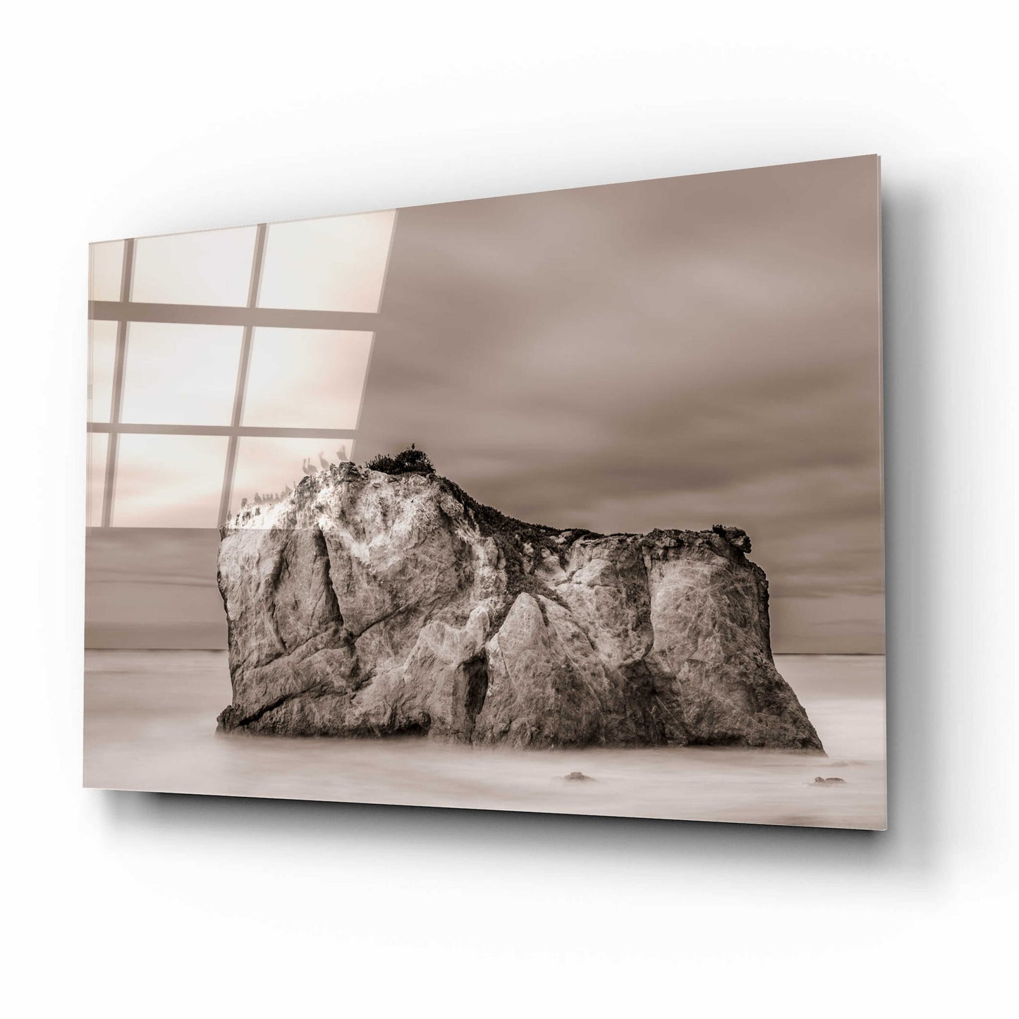 Epic Art 'Rock Solid' by Chris Moyer, Acrylic Glass Wall Art,16x12