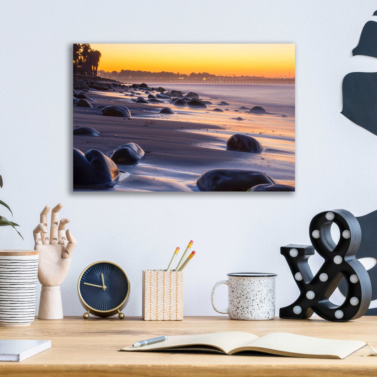 Rocky Reflections by Chris Moyer - 16x12 acrylic wall art in a room