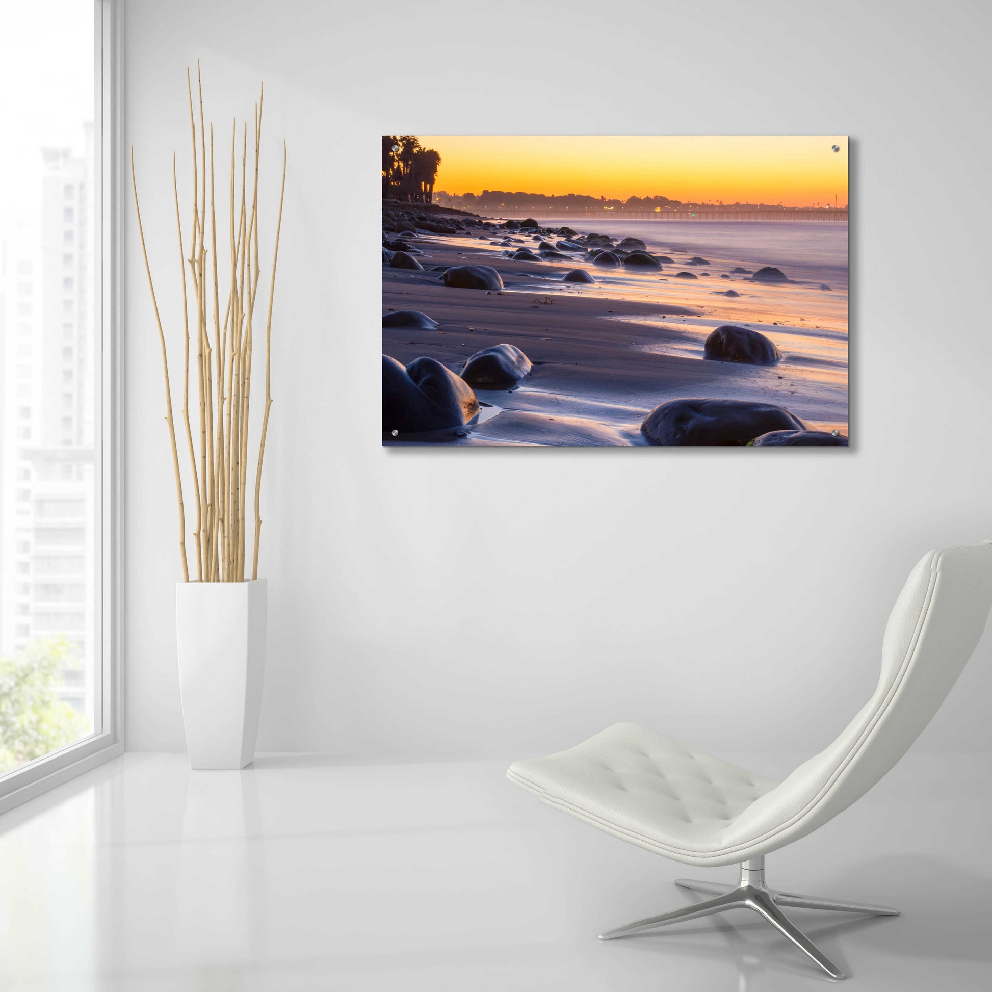 Epic Art 'Rocky Reflections' by Chris Moyer, Acrylic Glass Wall Art,36x24