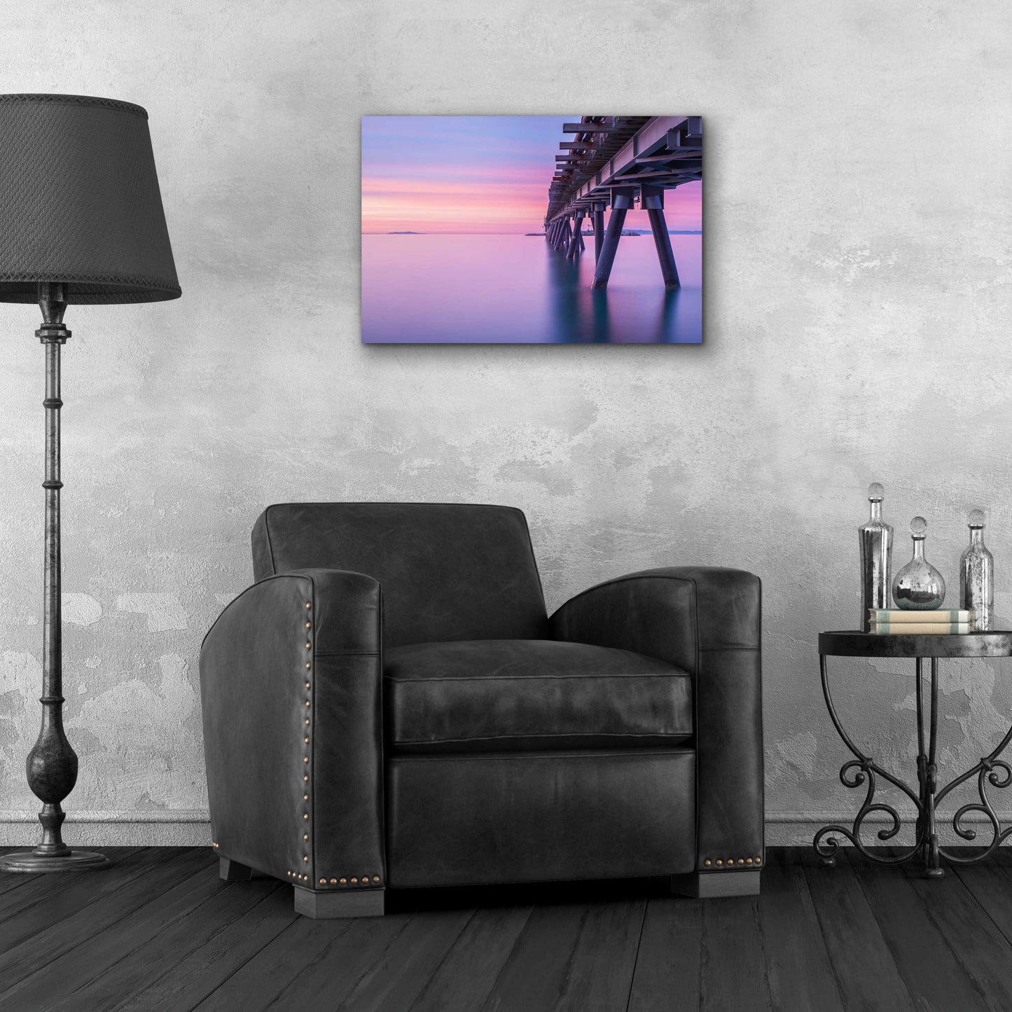 Epic Art 'Soothing Sunrise' by Chris Moyer, Acrylic Glass Wall Art,24x16