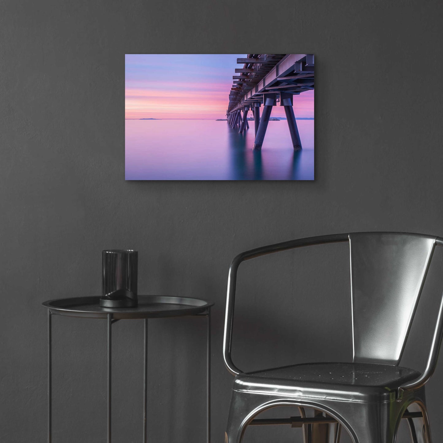 Epic Art 'Soothing Sunrise' by Chris Moyer, Acrylic Glass Wall Art,24x16