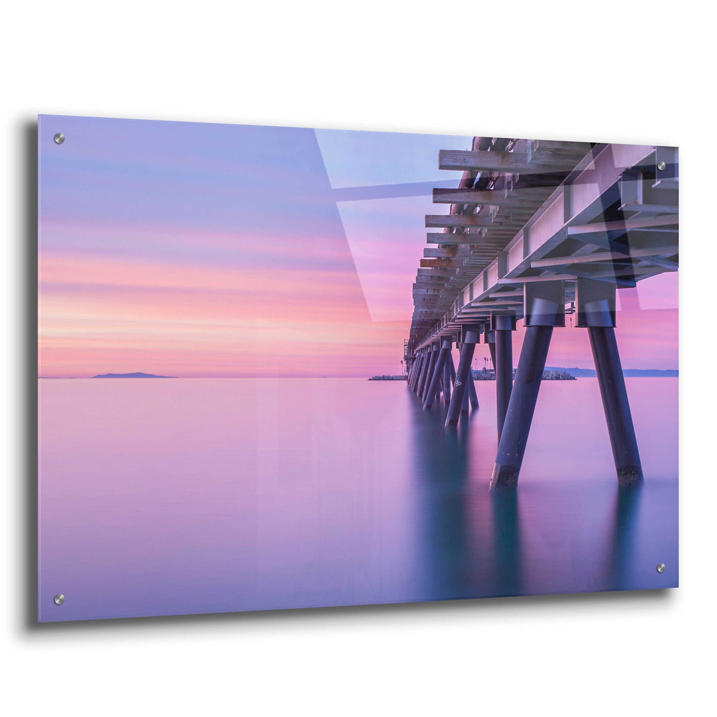 Epic Art 'Soothing Sunrise' by Chris Moyer, Acrylic Glass Wall Art,36x24