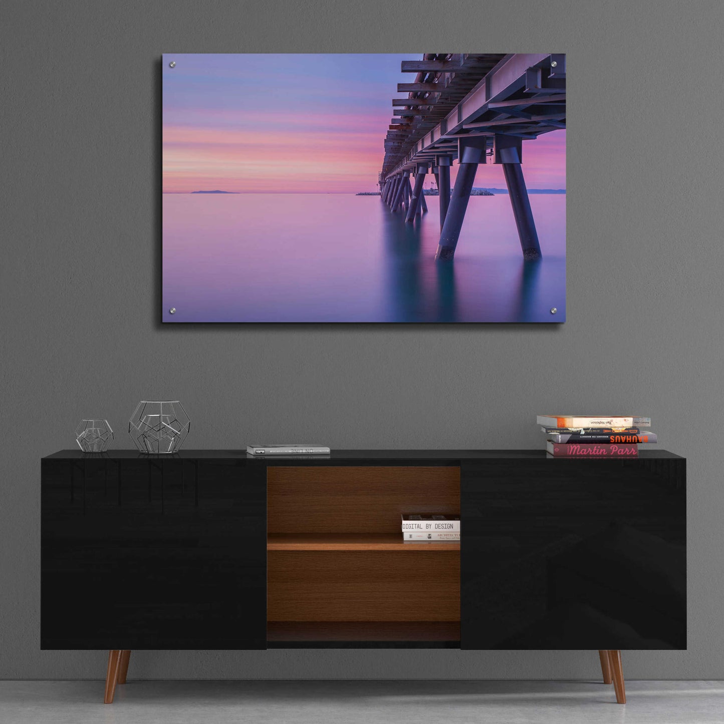 Epic Art 'Soothing Sunrise' by Chris Moyer, Acrylic Glass Wall Art,36x24