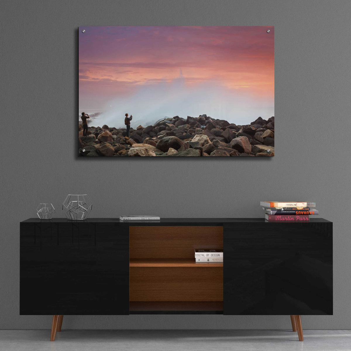 Stand Back by Chris Moyer - 36x24 acrylic wall art in a room