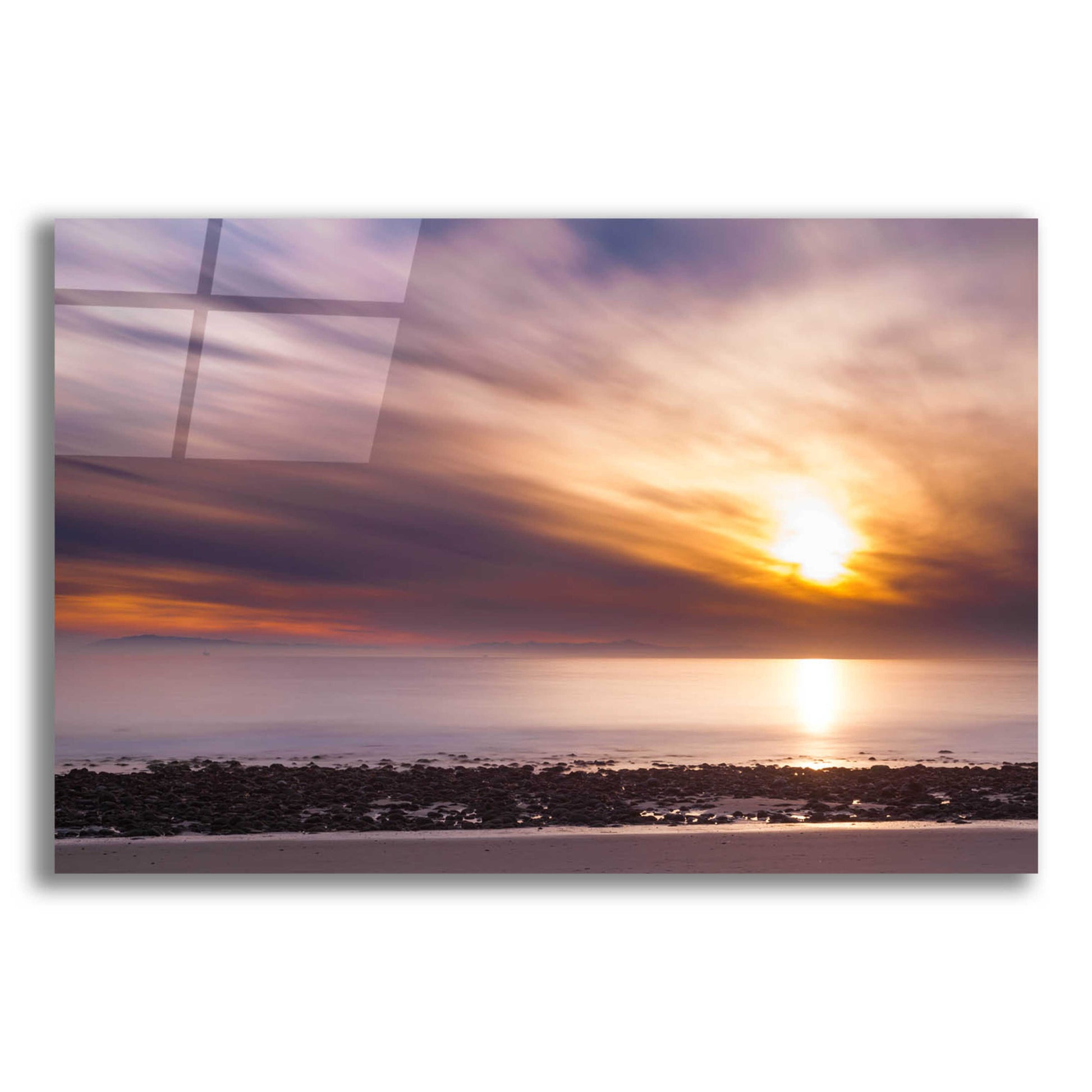 Epic Art 'The Sun's Rage' by Chris Moyer, Acrylic Glass Wall Art