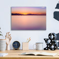 Simple Sunrise by Chris Moyer - 16x12 acrylic wall art in a room