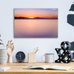 Simple Sunrise by Chris Moyer - 16x12 acrylic wall art in a room