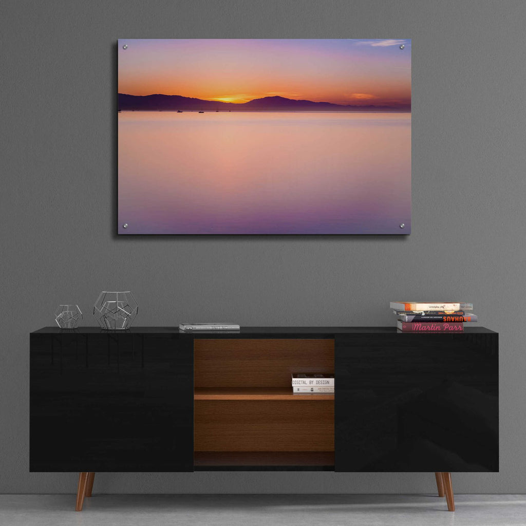 Simple Sunrise by Chris Moyer - 36x24 acrylic wall art in a room