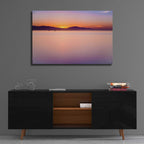 Simple Sunrise by Chris Moyer - 36x24 acrylic wall art in a room