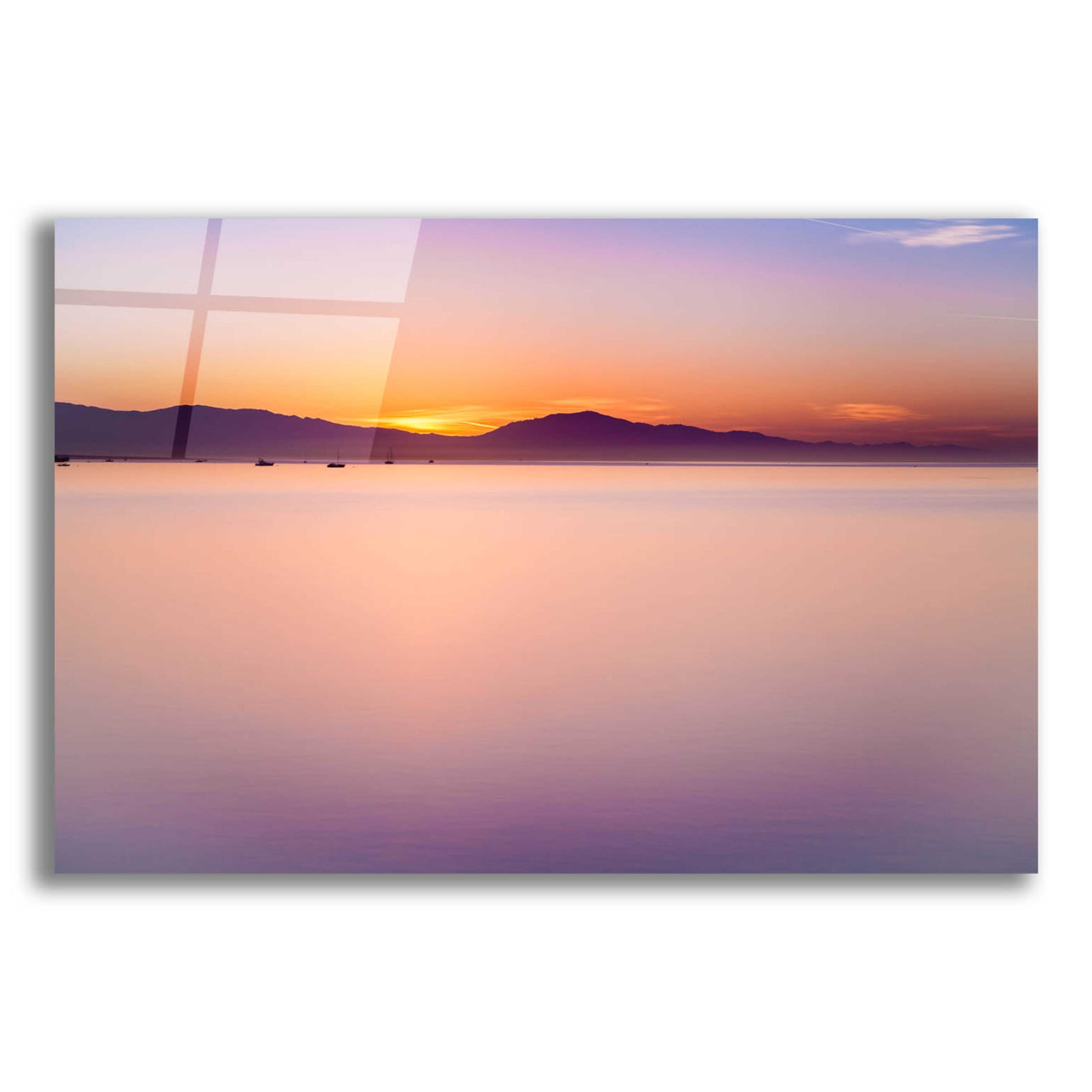 Epic Art 'Simple Sunrise' by Chris Moyer, Acrylic Glass Wall Art