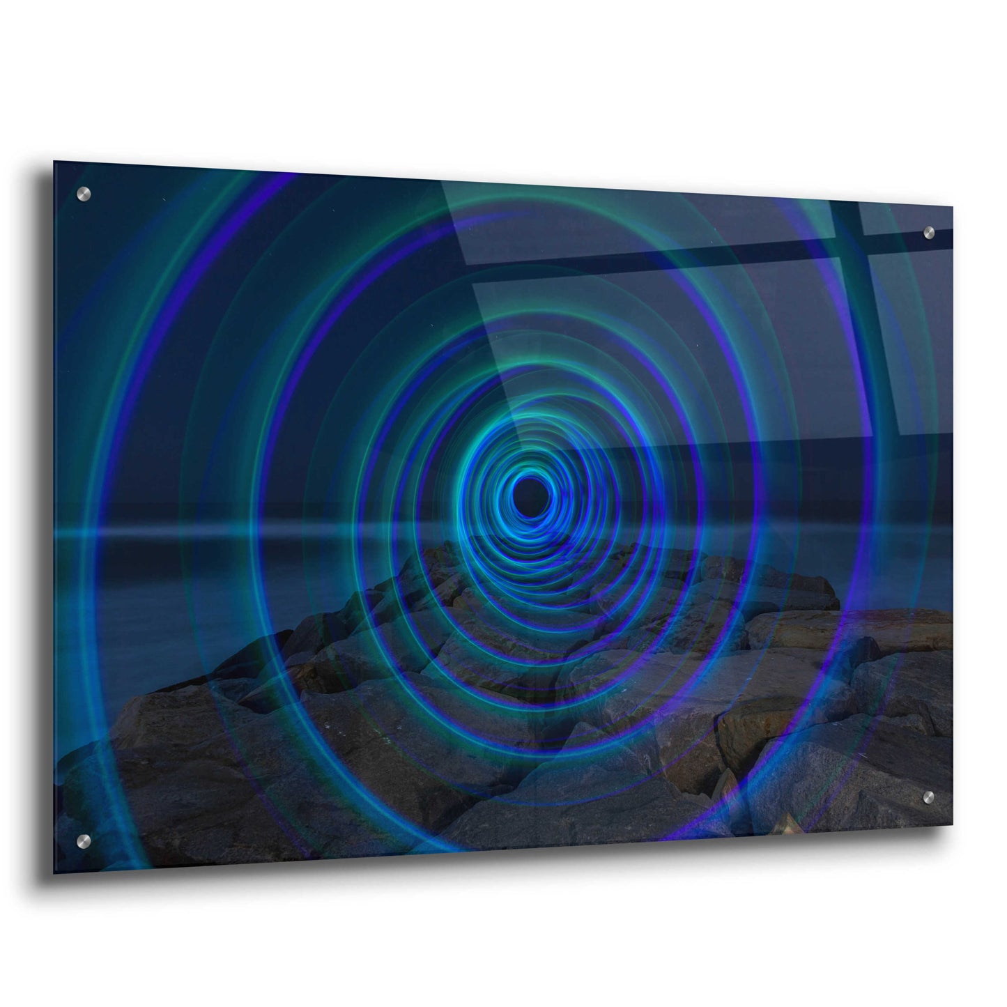 Epic Art 'Enter the Void' by Chris Moyer, Acrylic Glass Wall Art,36x24