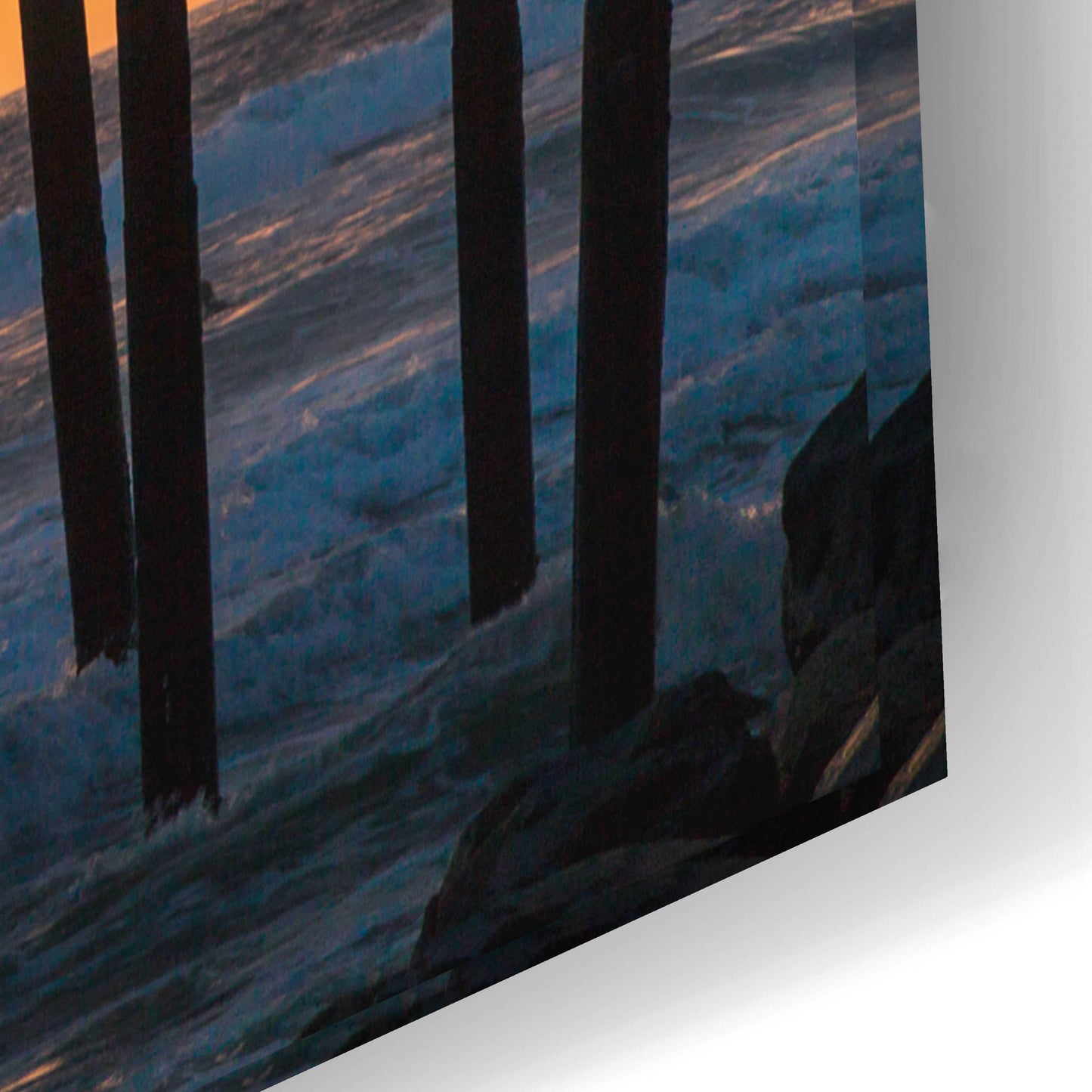 Epic Art 'Fire Down Below' by Chris Moyer, Acrylic Glass Wall Art,24x16