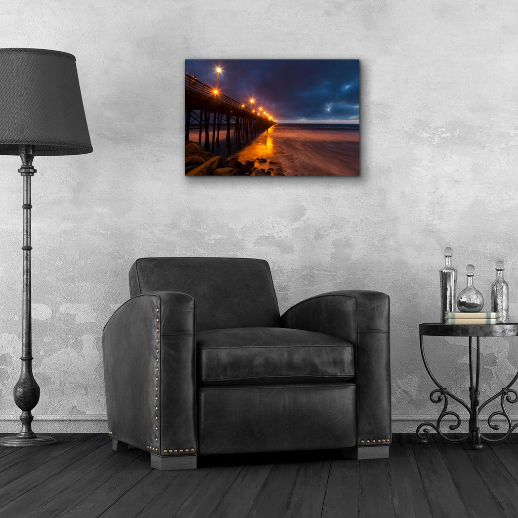 Night Side by Chris Moyer - 24x16 acrylic wall art in a room