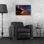 Night Side by Chris Moyer - 24x16 acrylic wall art in a room
