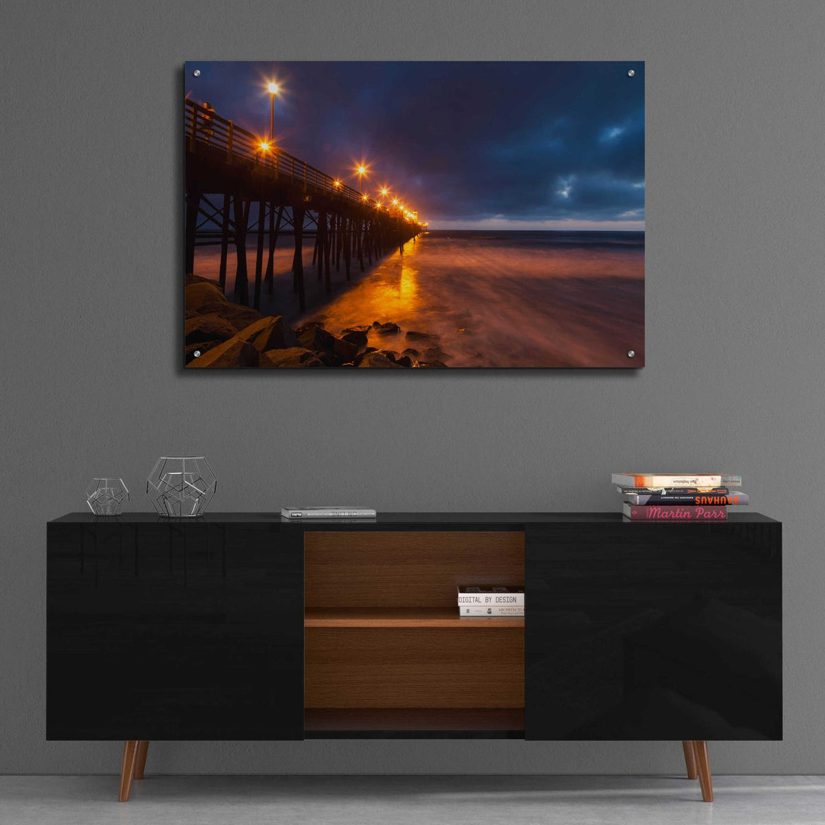 Night Side by Chris Moyer - 36x24 acrylic wall art in a room