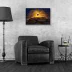Ponto Bursting by Chris Moyer - 24x16 acrylic wall art in a room