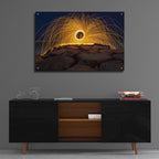 Ponto Bursting by Chris Moyer - 36x24 acrylic wall art in a room