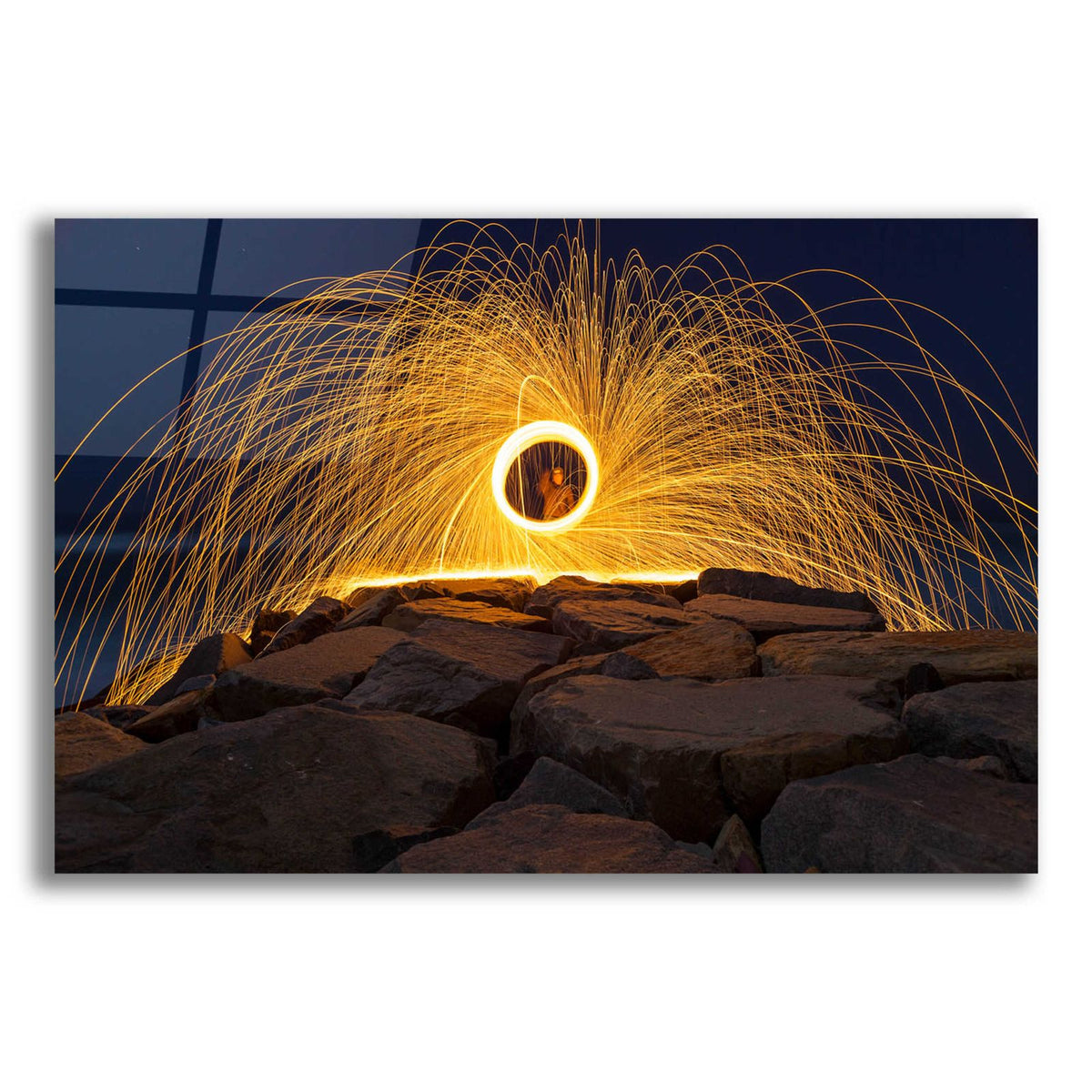 Ponto Bursting by Chris Moyer acrylic glass wall art