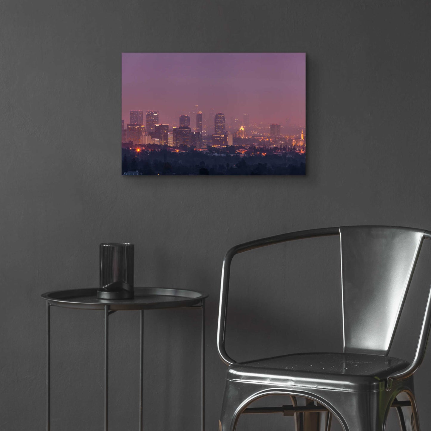 Epic Art 'LA's Early Morning Light' by Chris Moyer, Acrylic Glass Wall Art,24x16