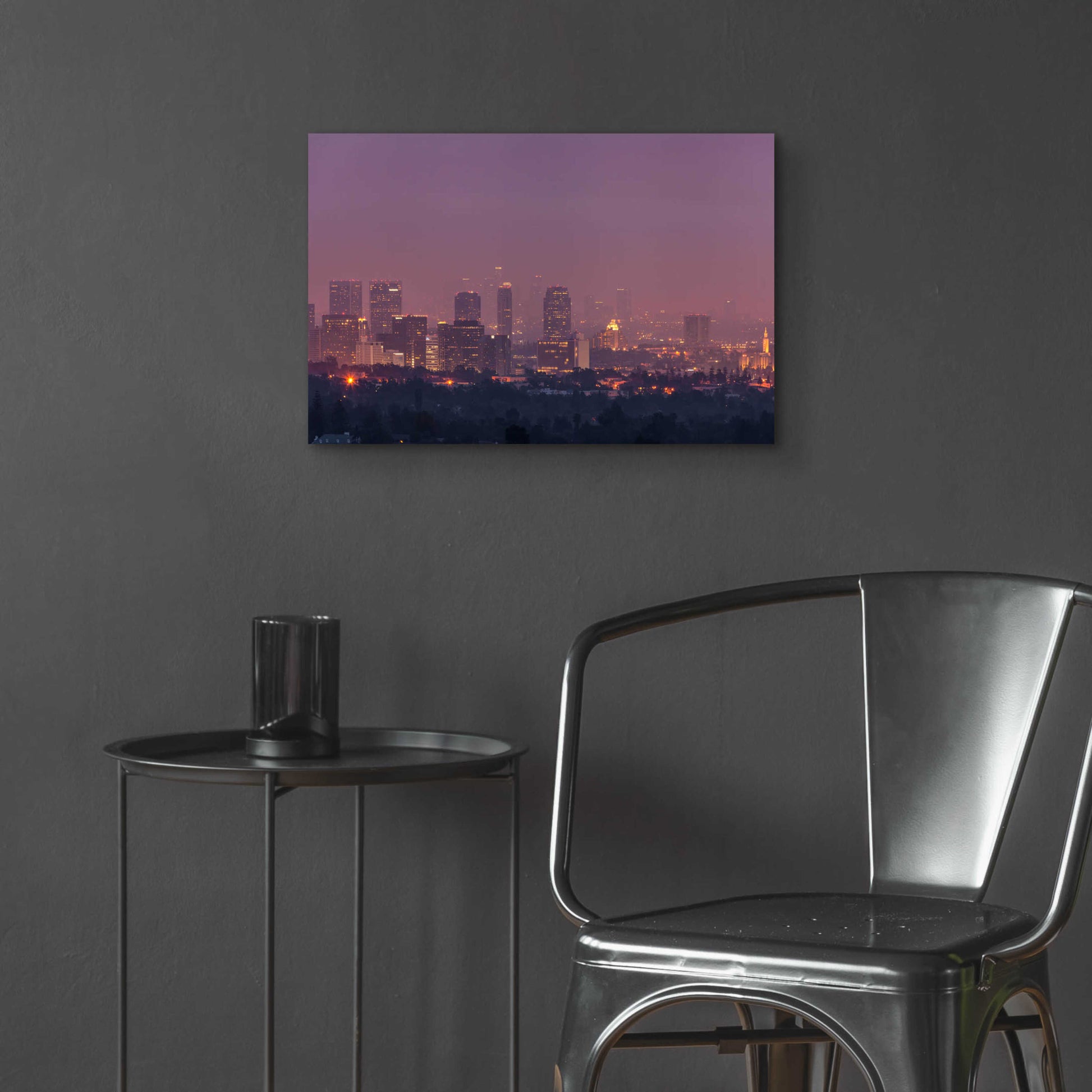 Epic Art 'LA's Early Morning Light' by Chris Moyer, Acrylic Glass Wall Art,24x16