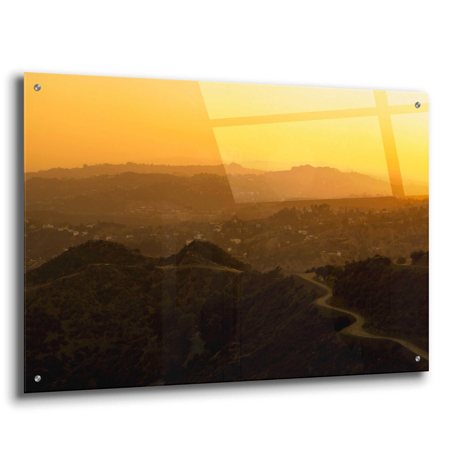 Epic Art 'Sunset Layers' by Chris Moyer, Acrylic Glass Wall Art,36x24